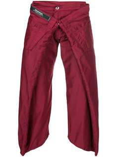 Wideshort cropped trousers Anrealage
