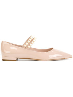 embellished ballerians Miu Miu