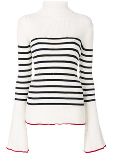 striped turtle neck sweater Each X Other