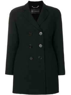 двубортное пальто Versace