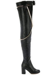 high thigh chain  boots Olgana