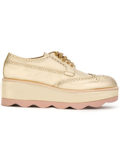 лоферы на платформе Prada