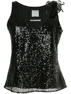 V-neck sequin vest Ingie Paris