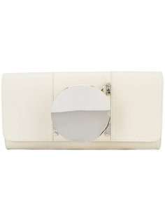 round embellished clutch Perrin Paris