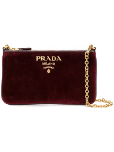 клатч на цепочке Prada