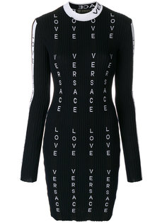 трикотажное платье Love Versace Versace