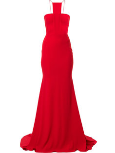 Jordan long draped gown Alex Perry