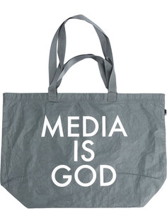 сумка-тоут Media Is God Undercover