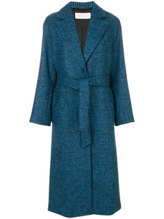 long belted coat  Christian Wijnants