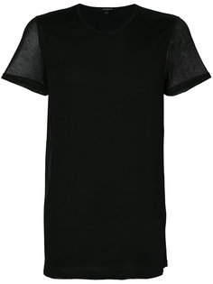 sheer sleeves T-shirt Unconditional