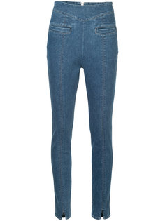 high-waisted skinny jeans En Route