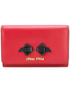 кошелек с бантом Miu Miu