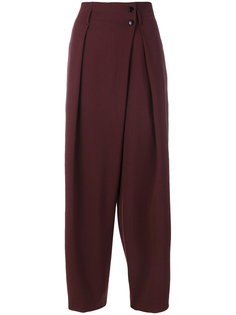 high-waisted flared trousers Brag-Wette