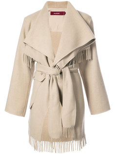 fringed robe coat Sies Marjan