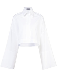 cropped tailored shirt Balossa White Shirt