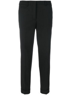 cropped slim-fit trousers Brag-Wette