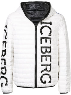 куртка с принтом логотипа Iceberg