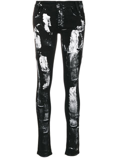 splatter skinny jeans Barbara I Gongini