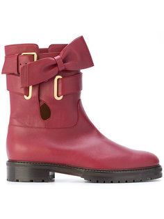 Valentino Garavani bow detail ankle boots Valentino