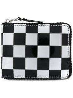 checked zip-around wallet Comme Des Garçons Wallet