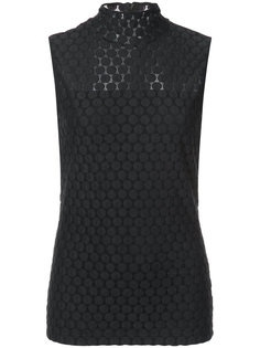 knit layered turtleneck top Akris Punto