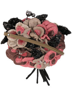 3D sequinned floral shoulder bag Jamin Puech