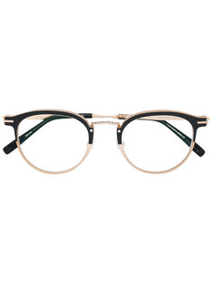 bicolour round frame glasses Matsuda