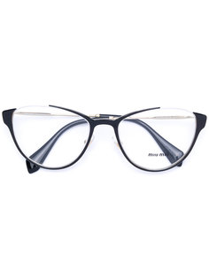cat eye glasses  Miu Miu Eyewear