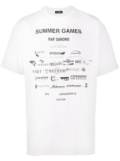 футболка с принтом Summer Games Raf Simons