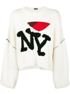 свитер свободного кроя I Heart NY Raf Simons