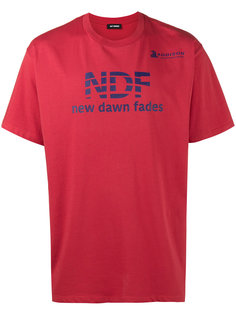футболка с принтом New Dawn Fades Raf Simons