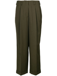 cropped wide leg trousers Odeeh