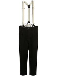 tapered trousers with braces Aleksandr Manamïs