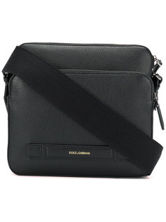 сумка-почтальонка с тиснением логотипа Dolce & Gabbana