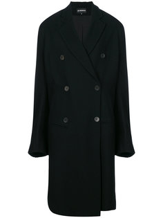 двубортное пальто  Ann Demeulemeester
