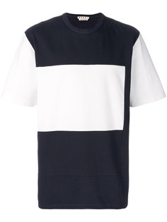 футболка в стиле колор блок Marni