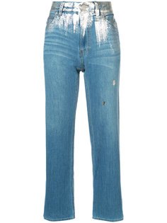 джинсы с деталью с металлическим отблеском Tsumori Chisato