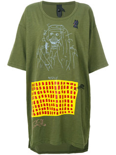 patch slouched T-shirt Bernhard Willhelm