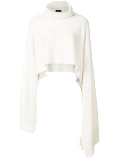draped roll neck cape Eudon Choi
