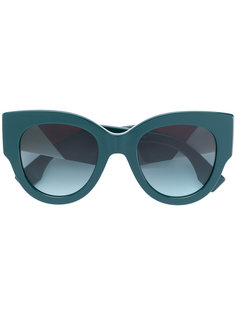 массивные солнцезащитные очки в оправе "кошачий глаз" Fendi Eyewear