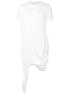 асимметричная длинная футболка Rick Owens DRKSHDW