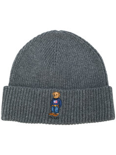 шапка с вышивкой медведя Polo Ralph Lauren