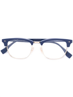 очки с прямоугольной оправой Fendi Eyewear