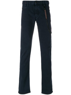 джинсы с цепочкой Emporio Armani