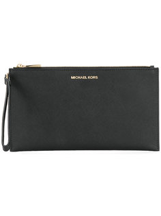 клатч на молнии Michael Michael Kors