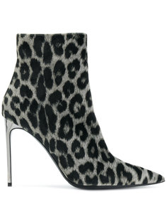 леопардовые ботинки на шпильке Stella McCartney