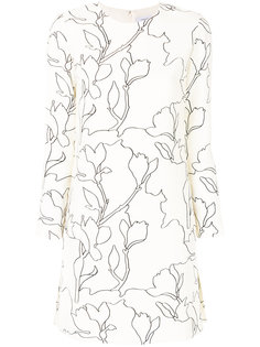 платье шифт с принтом  Carven