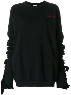 джемпер с оборками на рукавах  Brognano