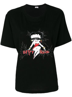 футболка Betty Boop Saint Laurent