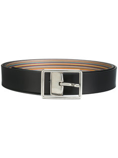 ремень с фирменными полосками внутри Paul Smith
